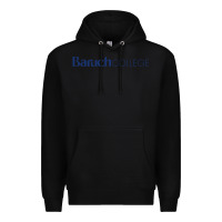 Black Baruch College Premium Hoodie - linhVisuals