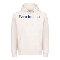 Pale Pink Baruch College Premium Hoodie - linhVisuals