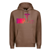 Chestnut dnp doctor of nursing practice heartbeat color rn nurse Premium Hoodie - linhVisuals