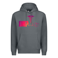 Rock dnp doctor of nursing practice heartbeat color rn nurse Premium Hoodie - linhVisuals