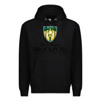 Black SUNY Brockport College Premium Hoodie - linhVisuals