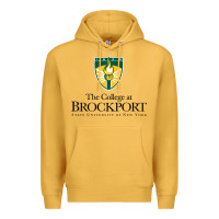Mustard SUNY Brockport College Premium Hoodie - linhVisuals
