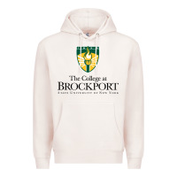 Pale Pink SUNY Brockport College Premium Hoodie - linhVisuals