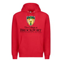 Red SUNY Brockport College Premium Hoodie - linhVisuals