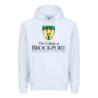 White SUNY Brockport College Premium Hoodie - linhVisuals