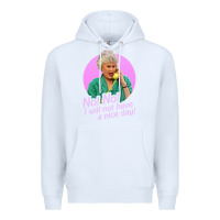 White dorothy zbornak Premium Hoodie - linhVisuals