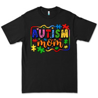 Black autism mom Premium Tee - LillyAllenDesigns