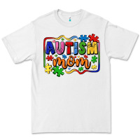 White autism mom Premium Tee - LillyAllenDesigns