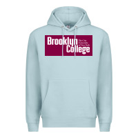 Blue Mist Brooklyn College Premium Hoodie - linhVisuals