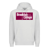 Dove Grey Brooklyn College Premium Hoodie - linhVisuals