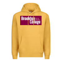 Mustard Brooklyn College Premium Hoodie - linhVisuals