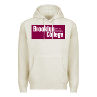 Oatmeal Heather Brooklyn College Premium Hoodie - linhVisuals