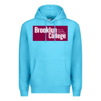 Ocean Blue Brooklyn College Premium Hoodie - linhVisuals