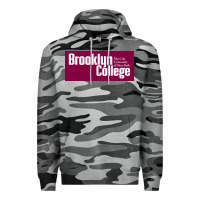 Slate Camo Brooklyn College Premium Hoodie - linhVisuals