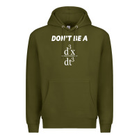 Army Green don't be a jerk funny math   scholar teacher nerd physics premium Premium Hoodie - linhVisuals