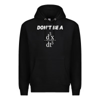 Black don't be a jerk funny math   scholar teacher nerd physics premium Premium Hoodie - linhVisuals