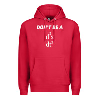 Cardinal don't be a jerk funny math   scholar teacher nerd physics premium Premium Hoodie - linhVisuals