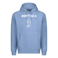 Colony Blue don't be a jerk funny math   scholar teacher nerd physics premium Premium Hoodie - linhVisuals