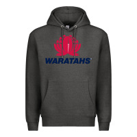 Charcoal Heather new south wales waratahs rugby super league Premium Hoodie - linhVisuals