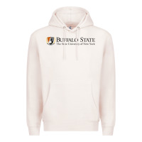 Pale Pink SUNY Buffalo State College Premium Hoodie - linhVisuals