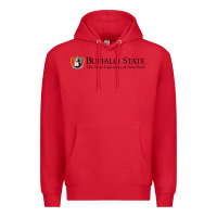 Red SUNY Buffalo State College Premium Hoodie - linhVisuals