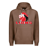 Chestnut lions rugby super league Premium Hoodie - linhVisuals
