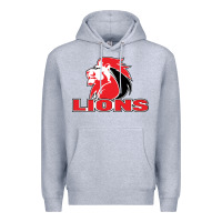 Heather Grey lions rugby super league Premium Hoodie - linhVisuals