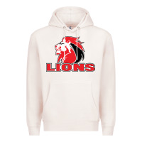 Pale Pink lions rugby super league Premium Hoodie - linhVisuals