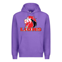 Purple lions rugby super league Premium Hoodie - linhVisuals