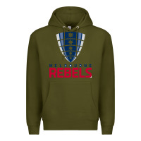 Army Green melbourne rebels rugby super league Premium Hoodie - linhVisuals