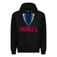 Black melbourne rebels rugby super league Premium Hoodie - linhVisuals