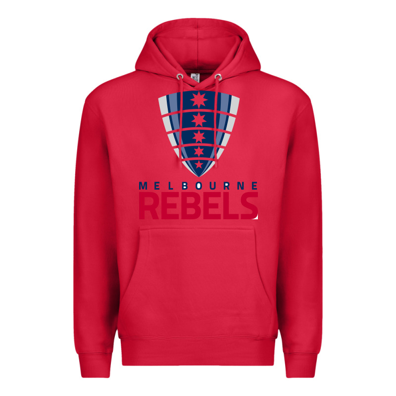 Melbourne Rebels Rugby Super League Premium Hoodie by linhVisuals | Teevron