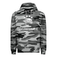 Slate Camo olympiakos greek Premium Hoodie - linhVisuals