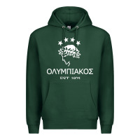 Sports Green olympiakos greek Premium Hoodie - linhVisuals