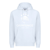 White olympiakos greek Premium Hoodie - linhVisuals