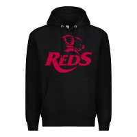 Black queensland reds rugby super league Premium Hoodie - linhVisuals