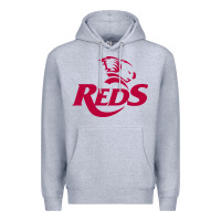 Heather Grey queensland reds rugby super league Premium Hoodie - linhVisuals