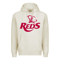 Oatmeal Heather queensland reds rugby super league Premium Hoodie - linhVisuals