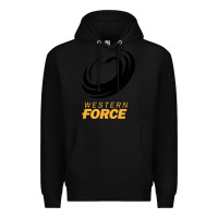 Black western force rugby super league Premium Hoodie - linhVisuals