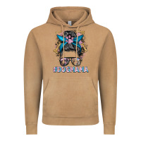 Vintage Camel dog mama messy bun Vintage Hoodie - BarkalooDesign