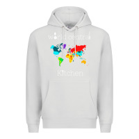 Dove Grey world central kitchen Premium Hoodie - linhVisuals