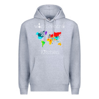 Heather Grey world central kitchen Premium Hoodie - linhVisuals