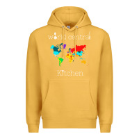 Mustard world central kitchen Premium Hoodie - linhVisuals