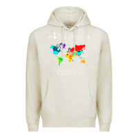 Oatmeal Heather world central kitchen Premium Hoodie - linhVisuals