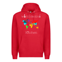 Red world central kitchen Premium Hoodie - linhVisuals
