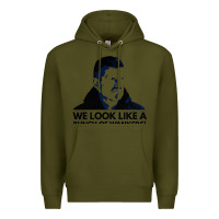 Army Green an unimpressed guenther steiner Premium Hoodie - linhVisuals