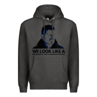Charcoal Heather an unimpressed guenther steiner Premium Hoodie - linhVisuals