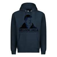 Navy an unimpressed guenther steiner Premium Hoodie - linhVisuals