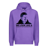 Purple an unimpressed guenther steiner Premium Hoodie - linhVisuals