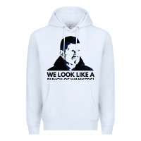 White an unimpressed guenther steiner Premium Hoodie - linhVisuals